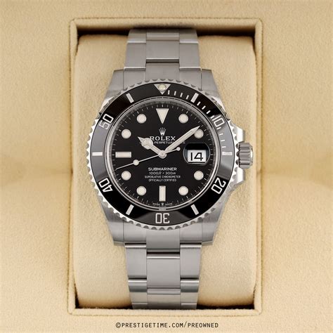 pre owned rolex submariner date.